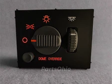 99-02 Headlight Switch Chevy Silverado Suburban Tahoe Sierra  Red LED