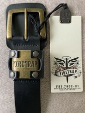 Image of Men's Genuine Firetrap Leather Belt. (Small S/30)