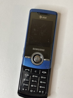 #ad #ad Samsung Qualcomm 3ghsdpa Slide Phone Blue Parts Non Working for Parts $13.46