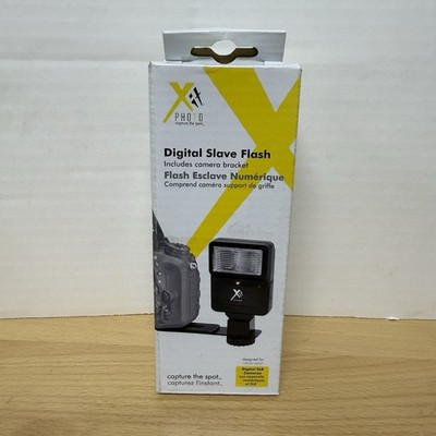 DIGITAL SLAVE FLASH with Bracket for Digital DSLR Camera