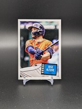 Jose Altuve Astros 2023 Topps Archives 1957 Hit Stars #57HS-14