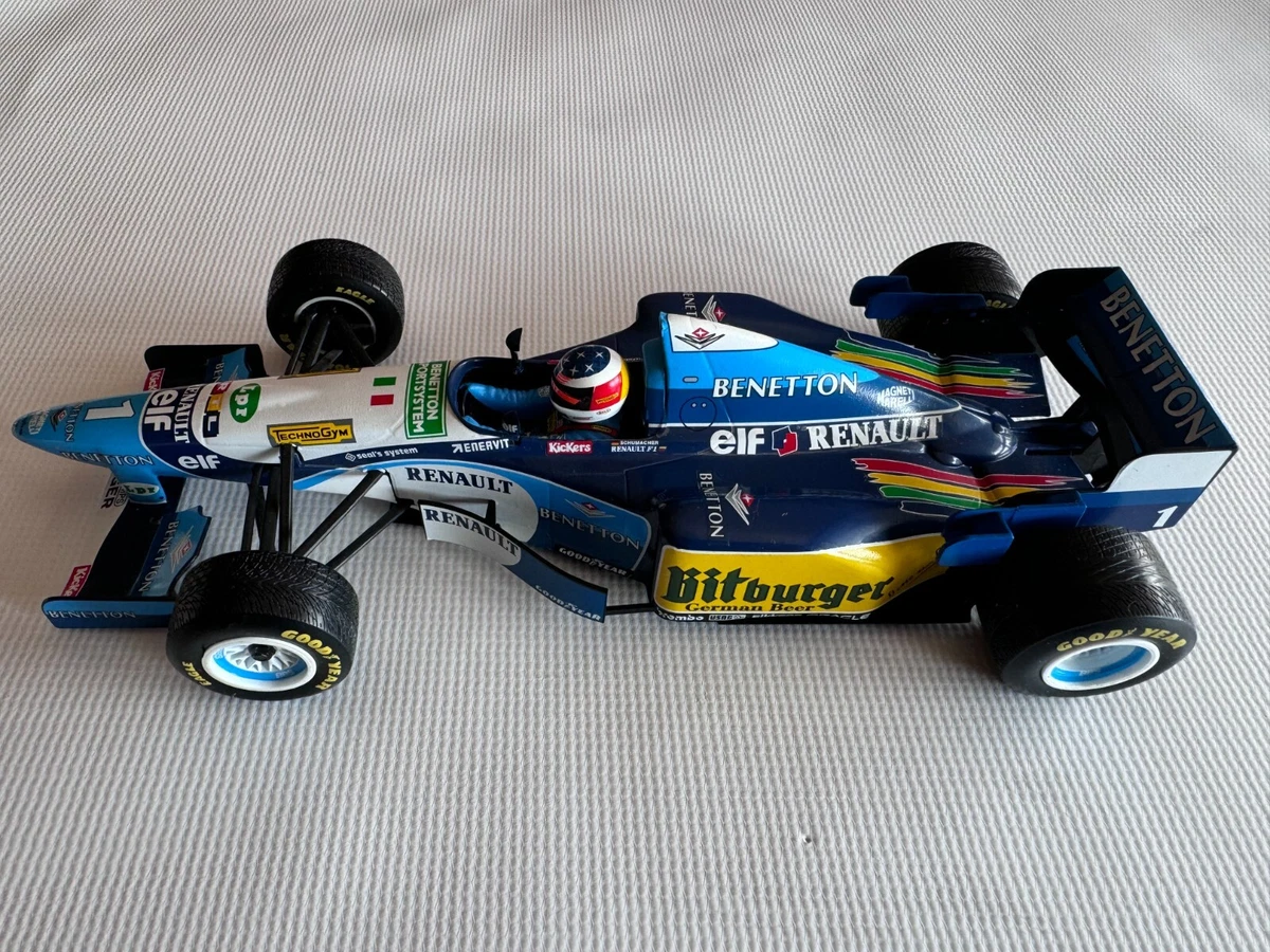 Photo 4 - Avec cette Benetton-Renault B195, Michael Schumacher remporta le premier de ses sept