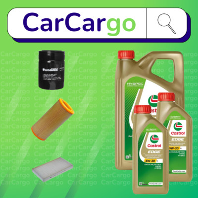 SERVICE KIT Iveco Daily 35 S 13,35 C 13 Diesel 1999-2006 OIL AIR CABIN CASTROL