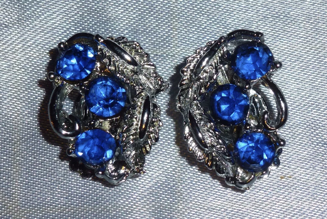 Ebay sapphire deals earrings