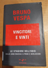 libro vincitori e vinti bruno vespa 2005 mondadori prima edizione