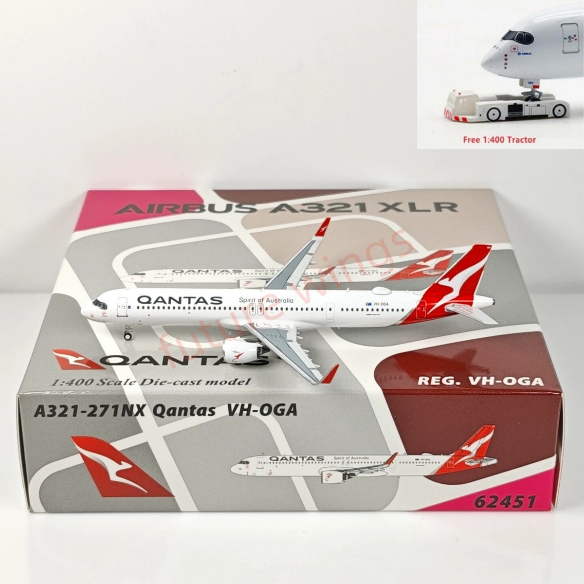 Limited Edition★QANTAS BOEING 737-400 JC Wings 1/200 Qantas Boeing 737-400 VH-TJW (XX20392