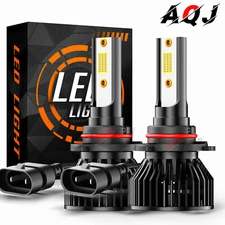 For Chevrolet Volt 2011-2015 6000K 2X 9012 LED Headlight Bulbs High/Low Beam Set