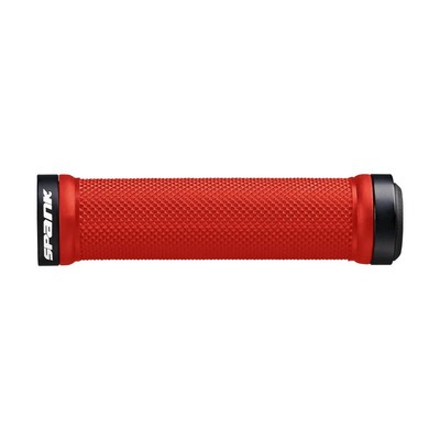 Paar Lenkergriffe Spoon Lock-On 30mm x 130mm Rot SPGRP002013 SPANK Fahrrad MTB