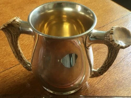 Original Antique Sterling Silver Cups