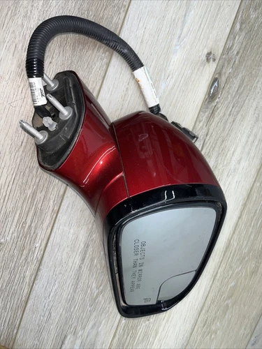 2013-2014 Ford Fusion Right Side View Power Door Mirror Red
