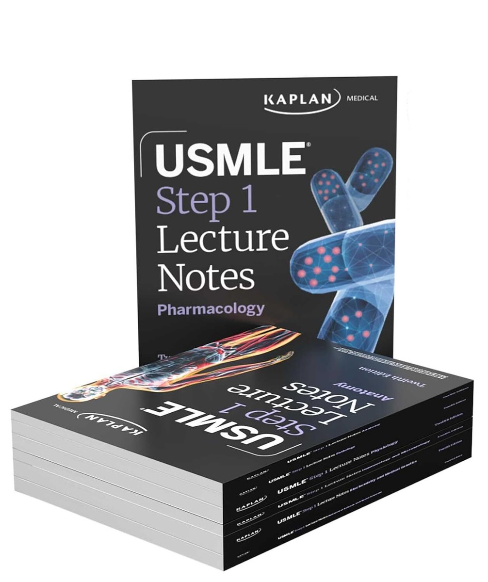 【未使用新品7冊セット】Kaplan USMLE STEP1 2024-2025 Amazon.com: USMLE Step 1 Lecture Notes 2024-2025: 7-Book