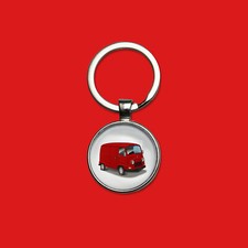 Porte-clés Estafette basse rouge porte-clefs