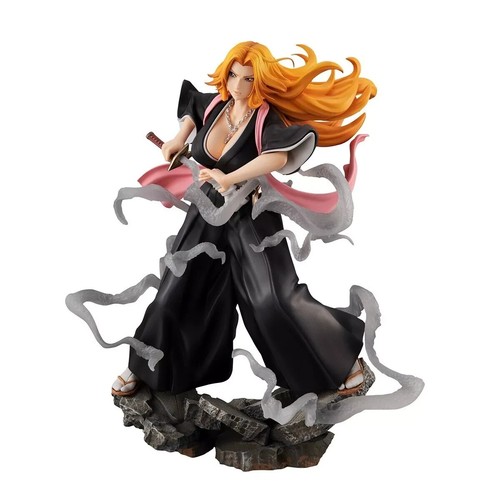 Original MegaHouse G.E.M. Serie Rangiku Matsumoto Figur schwarz brandneu im Karton - Bild 2 von 5