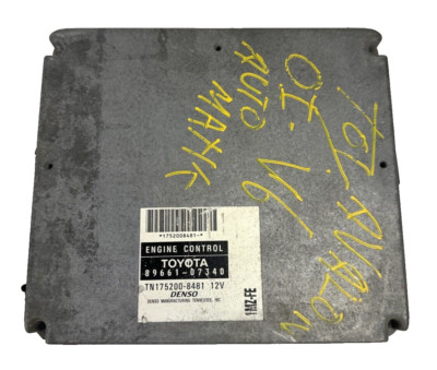 02 AVALON ENGINE ECM ELECTRONIC CONTROL MODULE RH DASH 89661-07340 8966107340