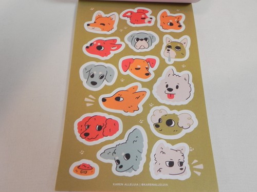 Passion Planner PAWSITIVE PALS Aufkleber Buch, Appx 762 Aufkleber, 30 Blatt *LESEN - Bild 15 von 16