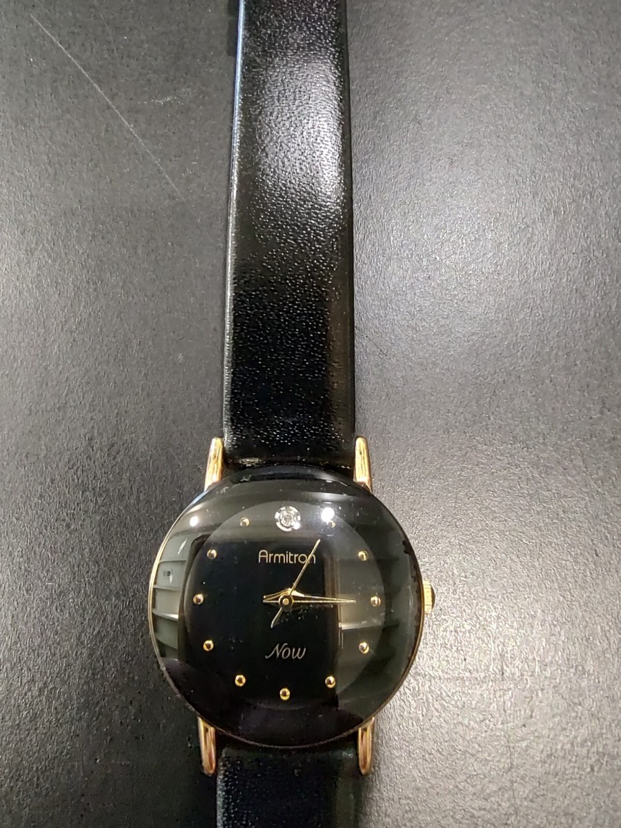 Armitron Ladies Dress Black Round Watch Armitron Ladies Dress Red Black Round Watch - Walmart.com main image 4