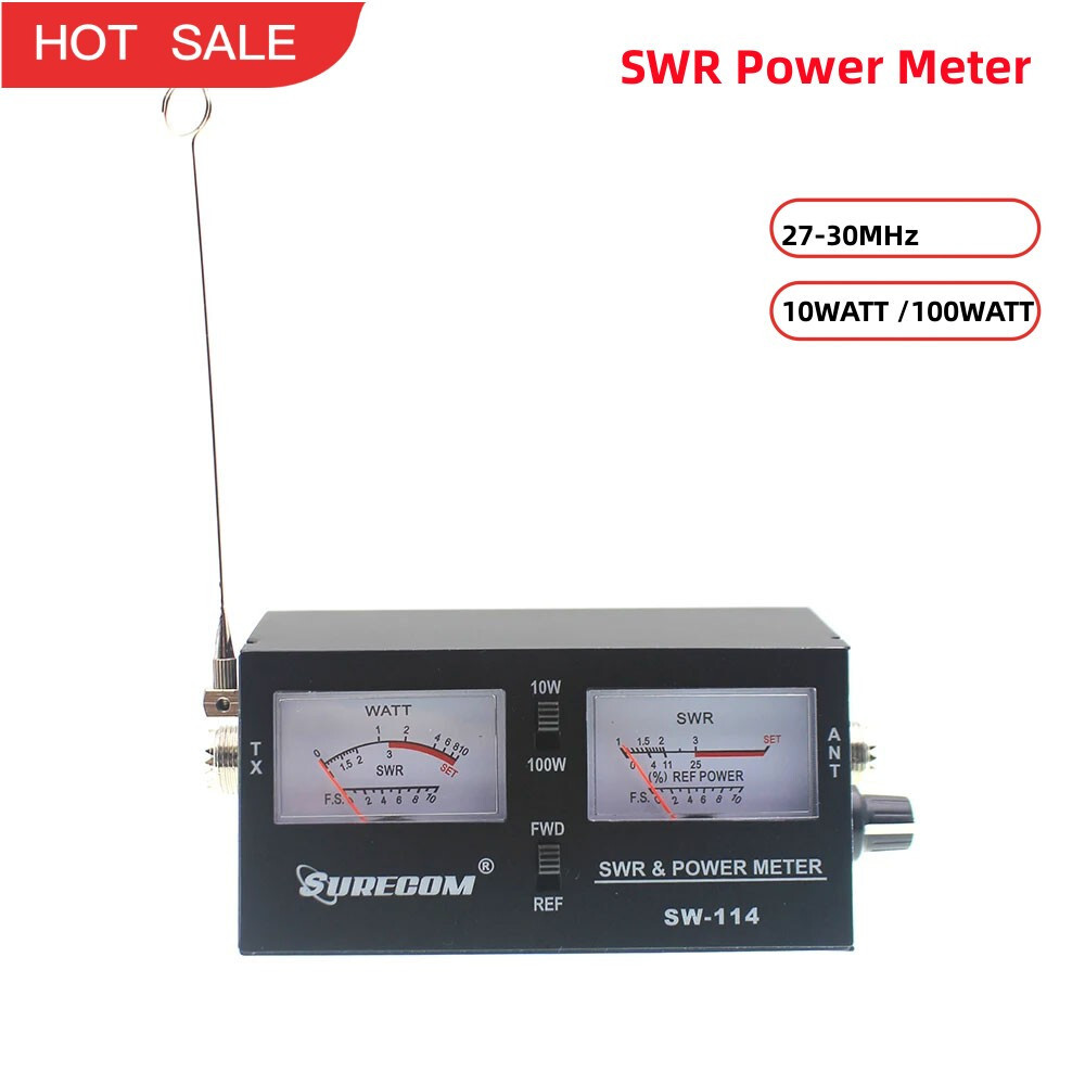 Accessoire Radio Amateur Mcbazel Surecom SW-102S Compteur SWR VHF/UHF ...