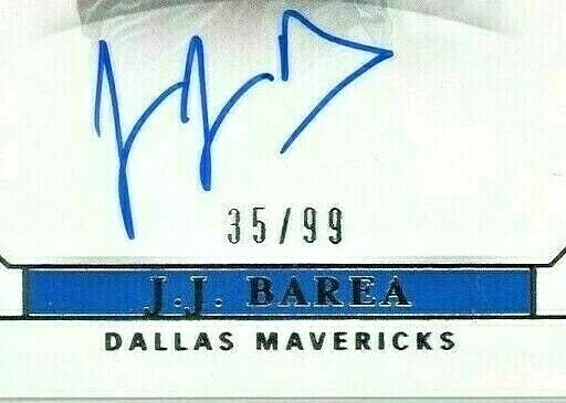 J.J. Barea | SP #35/99 Autograph 2018-19 Panini National Treasures Puerto Rico  - Image 2 of 3