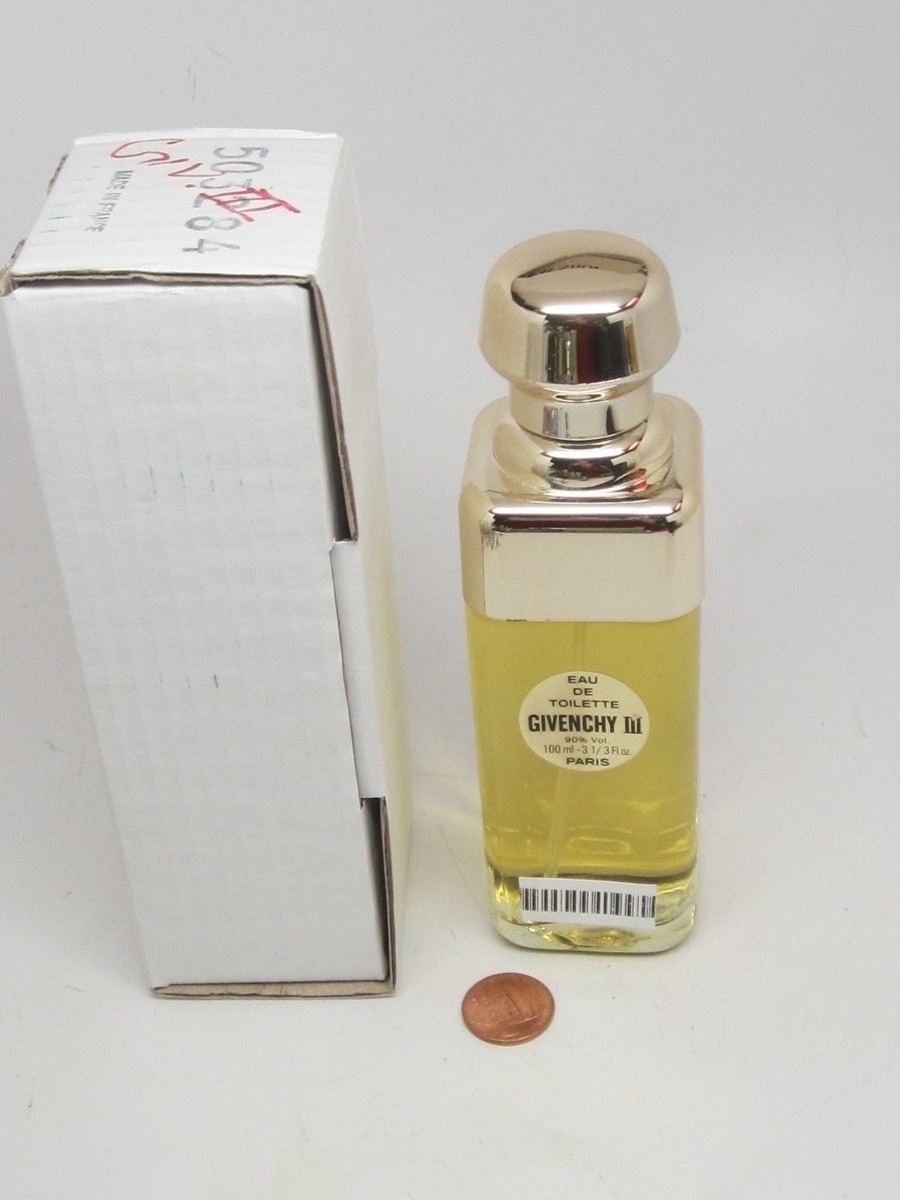GIVENCHY III/3 EAU de TOILETTE 3.4oz/100mlSpray FULL HARD to FIND