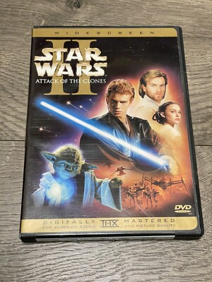Star Wars Episode II: Attack of the Clones DVD 2-Disc Set Full Screen NEW Unopen