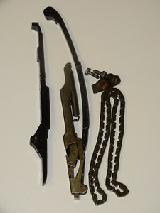 HONDA XL 600 V XL600V TRANSALP PD06 1987-1996 STEUERKETTE GLEITSCHIENEN VORNE