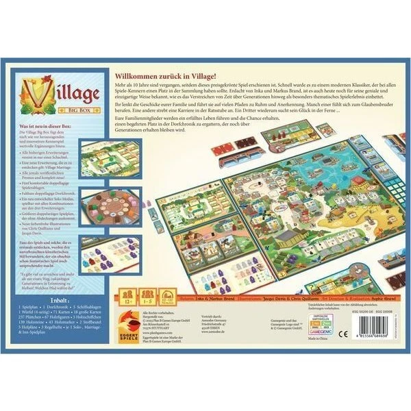 Village Big Box - Brettspiel - 1-5 Spieler - Bild 2 von 3