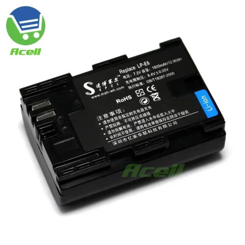 Batería LP-E6 1800mAh para receptor GNSS SinoGNSS T300 T300 SE T300 Plus - Imagen 6 de 8