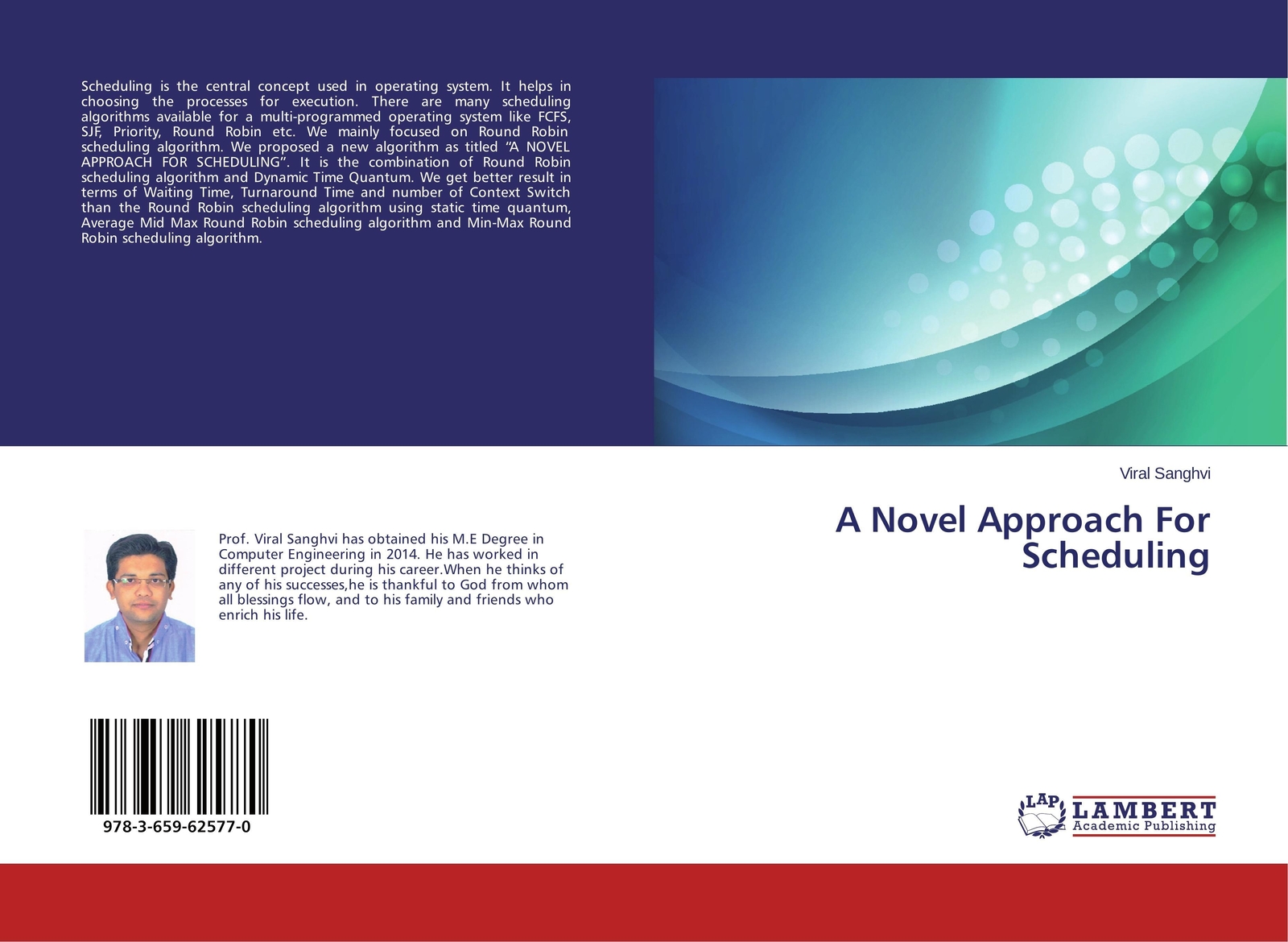 Thumbnail - Viral Sanghvi | A Novel Approach For Scheduling | Taschenbuch |