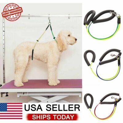 Pet Dog Grooming Table Adjustable Harness NO SIT Haunch Holder Restraint Support