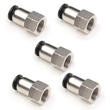 1/8 Npt Female Push To Connect Fittings 1/4 Inch Air Tube Od Fittings 1/8 Air