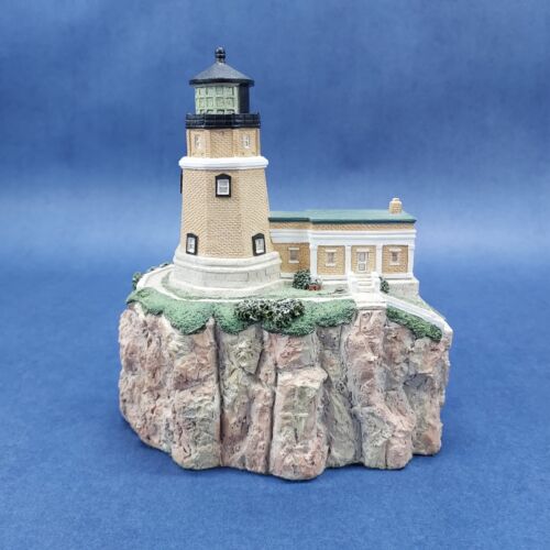 Harbour Lights 412 Split Rock MN 1995 Stamp Series Lighthouse Signed ~ No Box - Picture 1 of 8