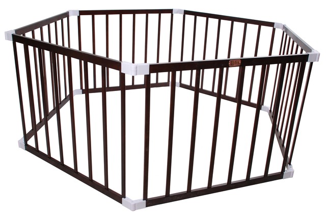tikk tokk wooden playpen