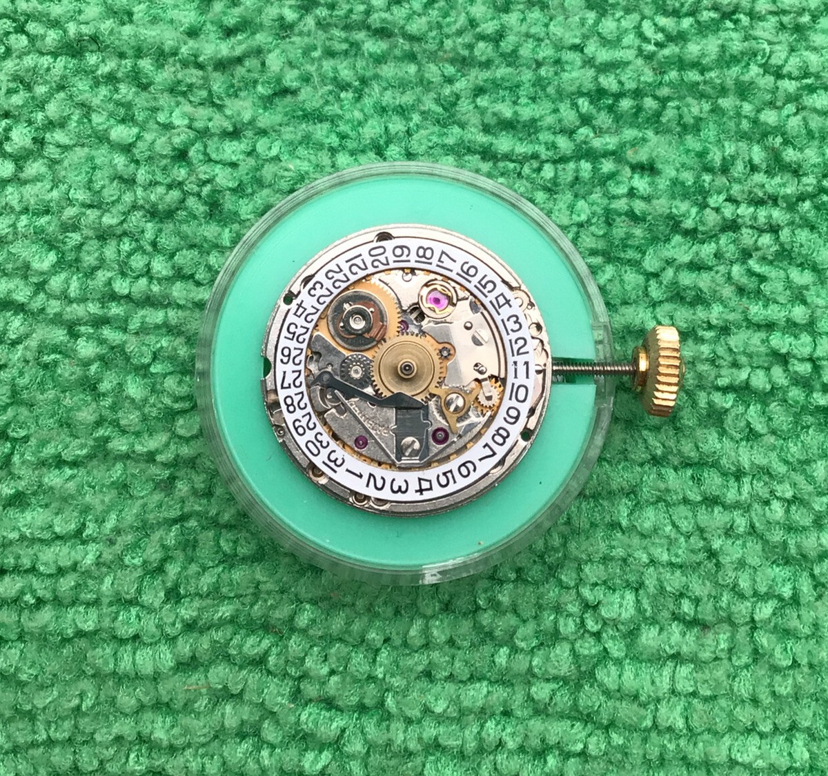 Genuine ETA 2658 Movement Bucherer, Date At 3, Swiss Made, 17