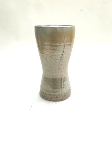 RAY FINCH+WINCHCOMBE>STUDIO POTTERY>INDIVIDUAL>SALTGLAZED>VASE>2-418 - Picture 3 of 9