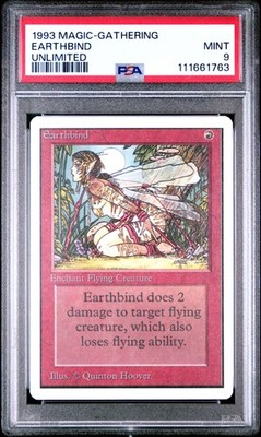 1993 MTG UNLIMITED EARTHBIND PSA 9 | eBay