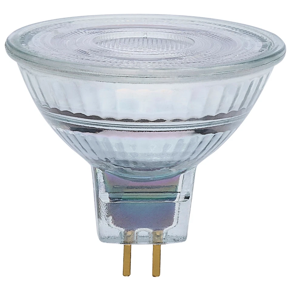 Satco Lighting S12365 5.5 Watt Dimmable MR16 GU5.3 LED Bulb- 500 - Clear - Image 3 of 3