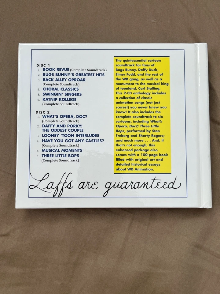 "THAT'S ALL FOLKS!" SONGS FROM MERRIE MELODIES & LOONEY TUNES - 2-CD & Book - Image 4 of 4