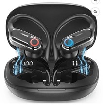 Bluetooth Wireless Earbuds with Deep Bass, IPX7 Waterproof for Sports