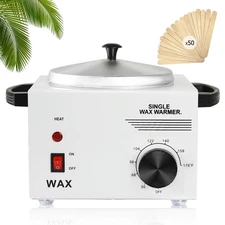 Single Wax Warmer Professional Electric wax Heater for Hair Removal- Wax Pot ...