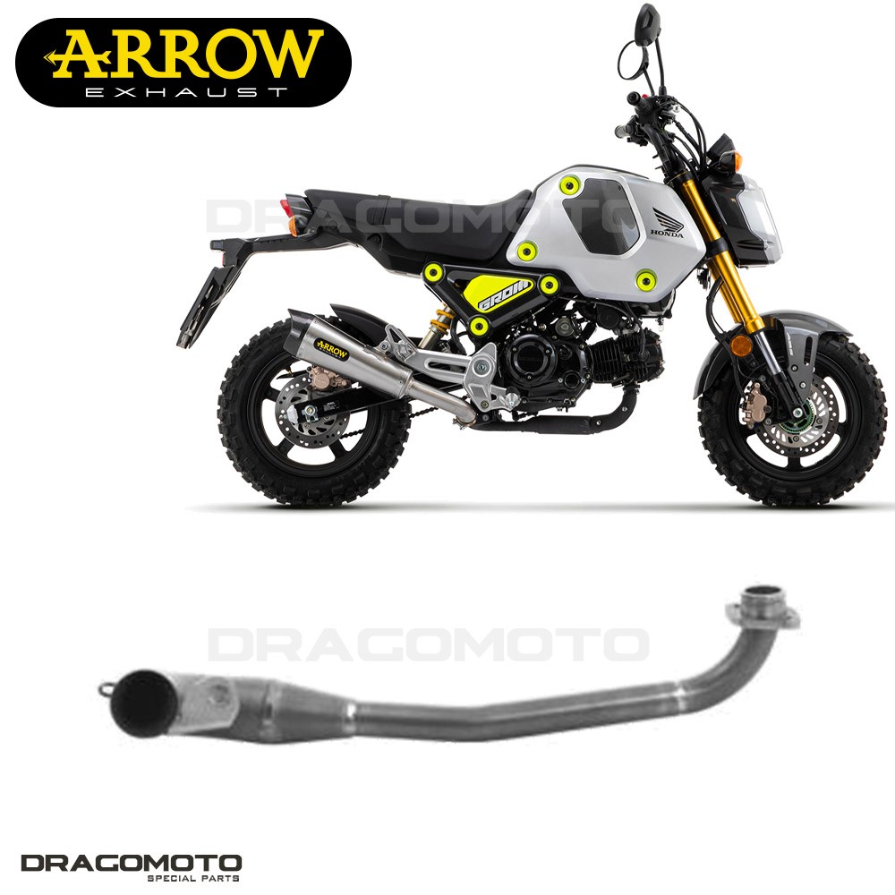 Collecteur Arrow RC Honda MSX 125 2021 2022 finition haut de gamme soudée au TIG