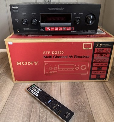 アンプ SONY MULTI CHANNEL AV RECEIVER STR-DG820 Sony STR-DG820 7.1 770W Multi Channel Home Theater AV Receiver