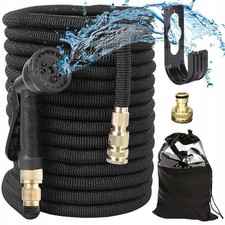 Premium Gartenschlauch Flexibler Wasserschlauch dehnbarer 10-30m