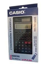 Vintage New Sealed Casio Scientific Calculator FX-991D Solar Plus 1990s