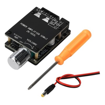 ZK-502L Mini Audio Verstärker Modul, Stereo Amplifier Board 2x50W mit Bluetooth