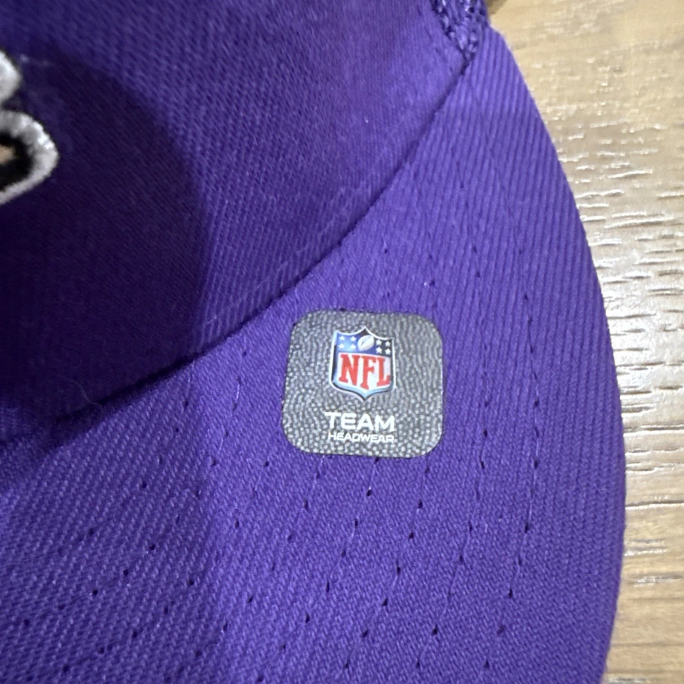 Gorra New Era Minnesota Vikings jóvenes niños Snapback NFL RN11493 ligeramente usada Foto 3 de 4