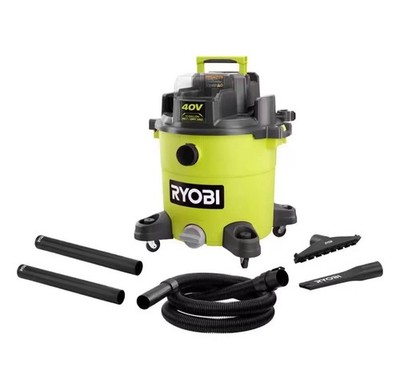 Ryobi RY40WD01B 40V 10 gal Cordless Wet/Dry Vacuum Tool Only NEW