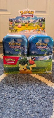 Pokemon Ascended Heroes Mini Tin Display Box 10 random Tins OPENED NO CARDS