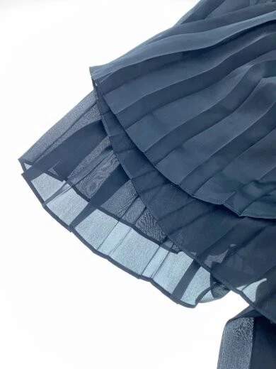 sacai Abito a maniche corte 1 Poliestere BLK Leopardo 22 06137