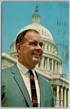 c1968 Postcard Barber Conable Congress New York World Bank President Republican