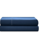 Polo Ralph Lauren Navy Organic Sateen Flat Sheet, QUEEN